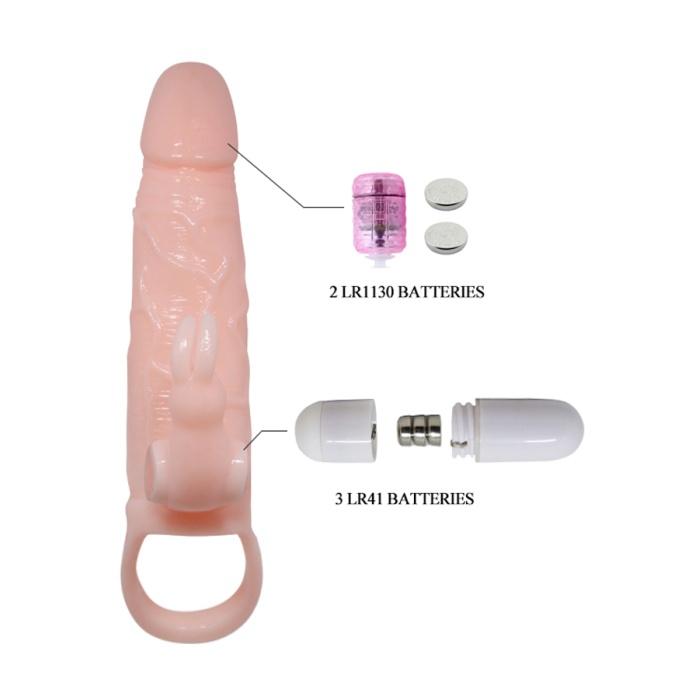 Ten Dokusunda Penis Kılıfı Klitoris Uyarıcılı