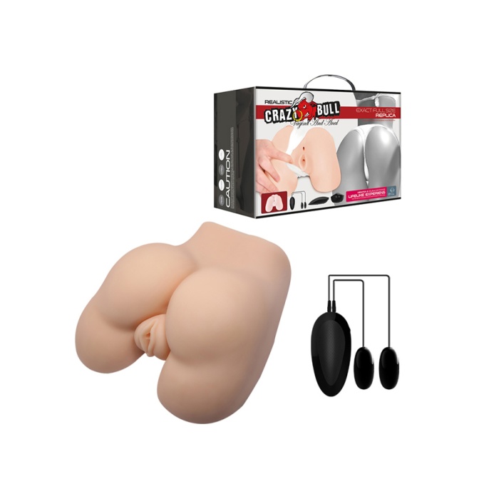 Et Dokulu Titreşimli Realistik Suni Vajina