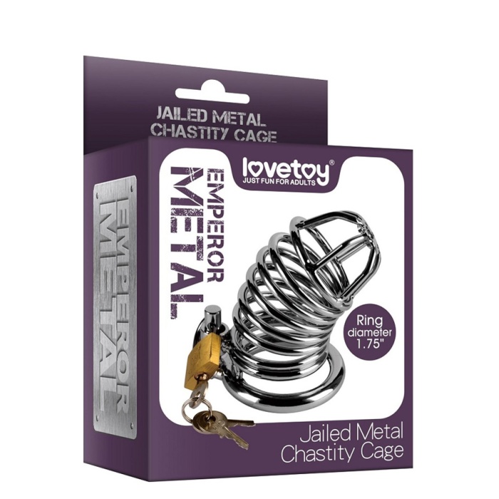 Erkek Bekaret Kilidi Çelik Penis Kafesi