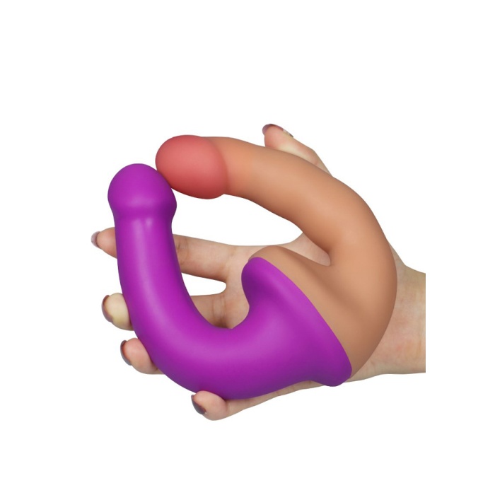 Çift Taraflı Reasliktik Dildo