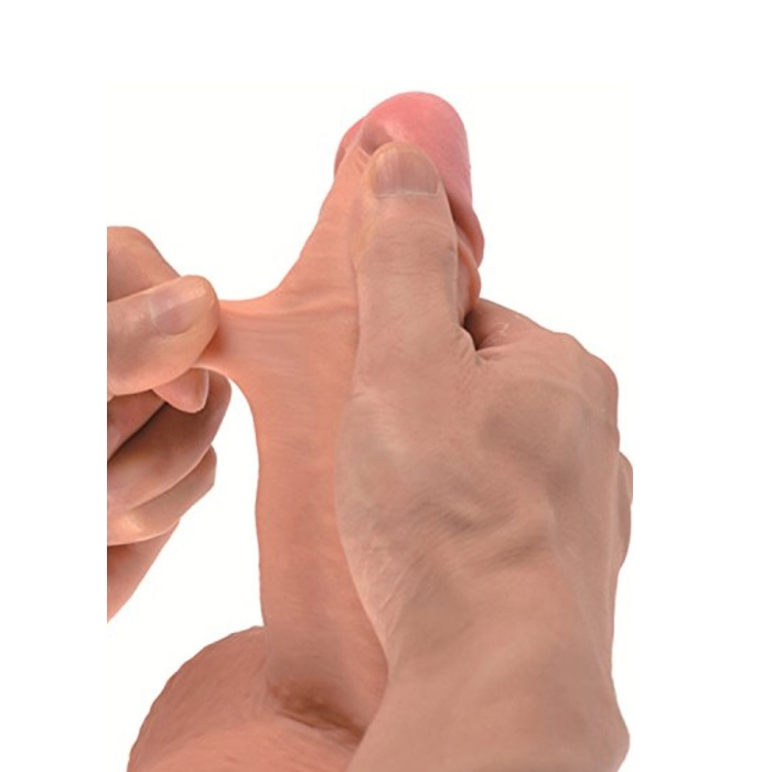 Et Dokusunda Extra Yumuşak Dildo