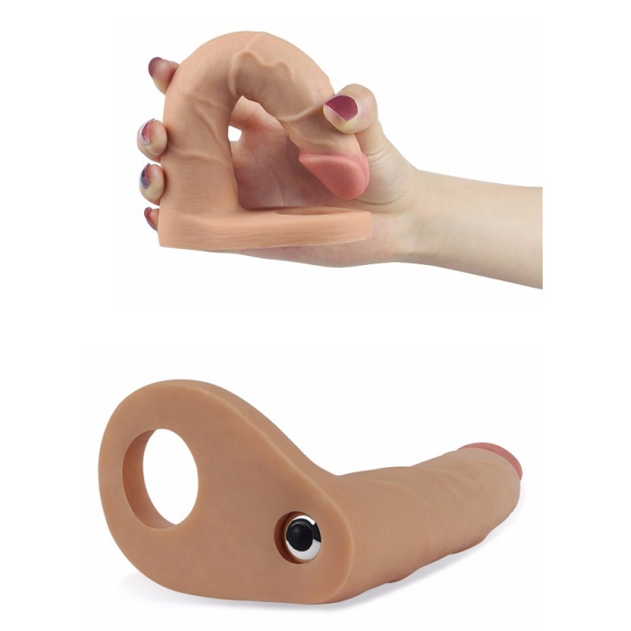 Ultra Yumuşak Anal Titreşimli Dildo