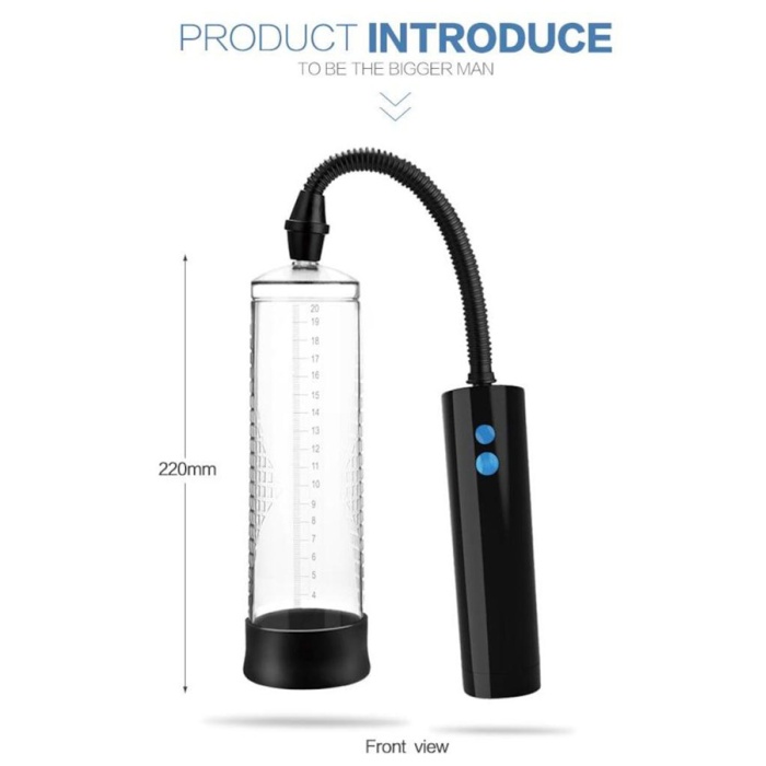 Usb Şarjlı Emiş Gücü Yüksek Penis Vakum Pompası
