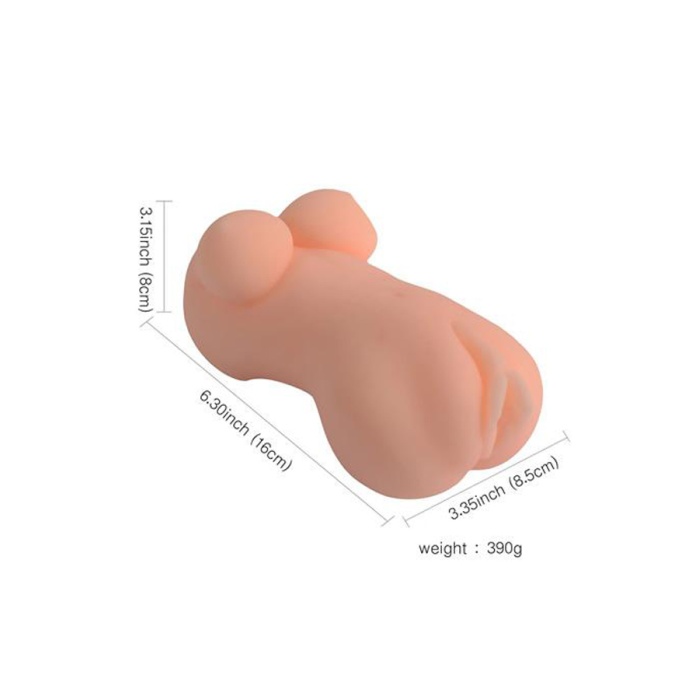 Doll Sex Ultra Soft Titreşimli Vajina Mastürbatör