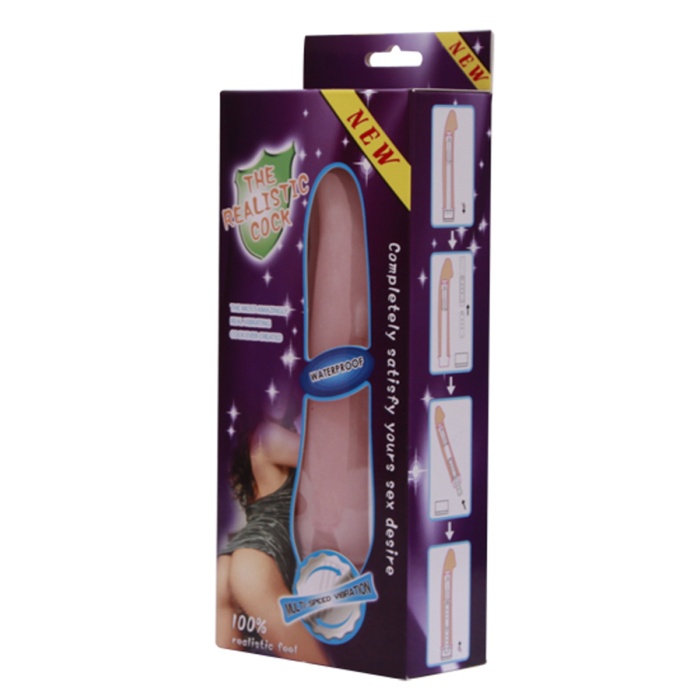 Silikon Yapıda Sudan Etkilenmeyen Realistik Vibrator