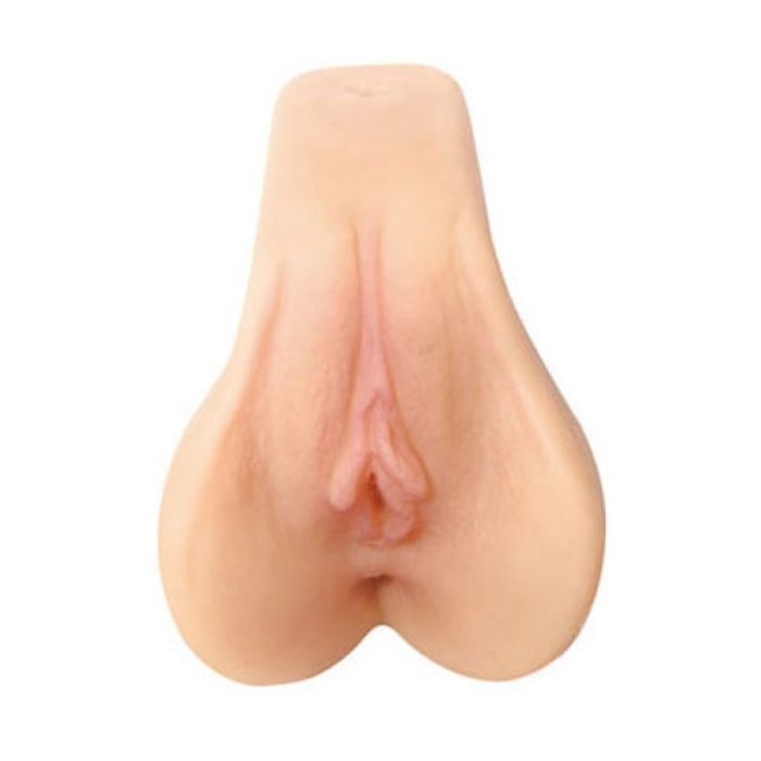 Pussy Ass İki İşlevli Titreşimli Ten Hassasiyetli Vajina