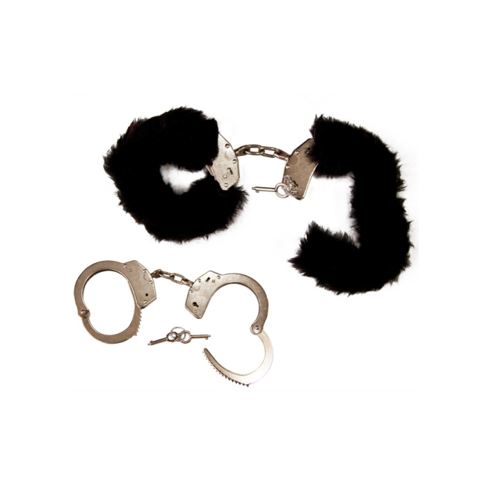 Peluş Kelepçe Siyah