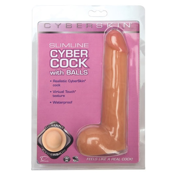 Cyberskin Slimline Cybercock Realistik Et Dokulu Penis