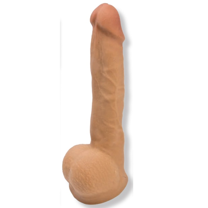 Cyberskin Cyber Cock With Balls Medium