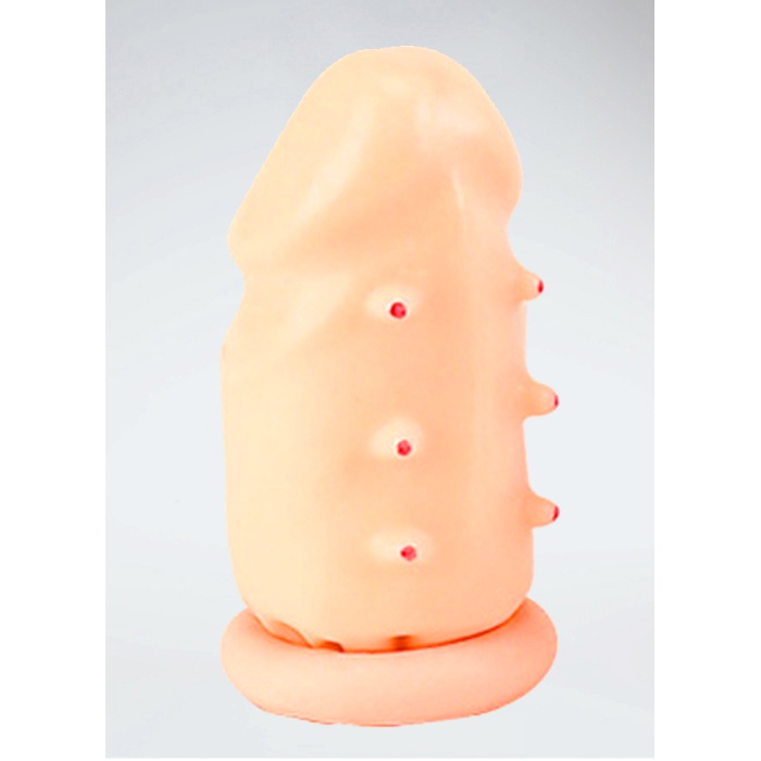 Tırtıklı Uzatmalı Penis Kılıfı