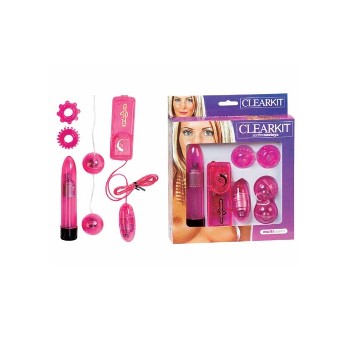 5 Parça Titreşimli Jel Vibratör Set