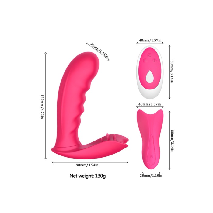 Uzaktan Kontrol Vajinal GSpot Vibratör
