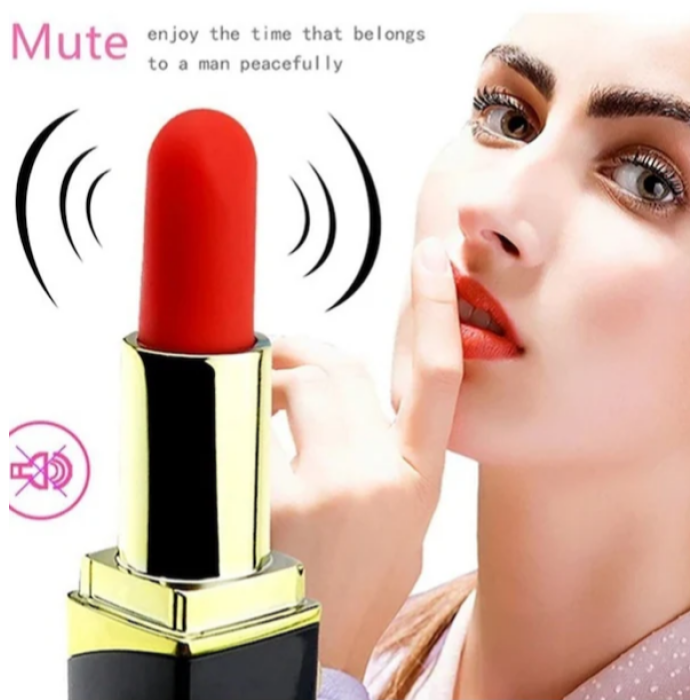 Lipstick Black Usb Şarjlı 10 Farklı Frekans Titreşim Ayarlı Ruj Vibratör