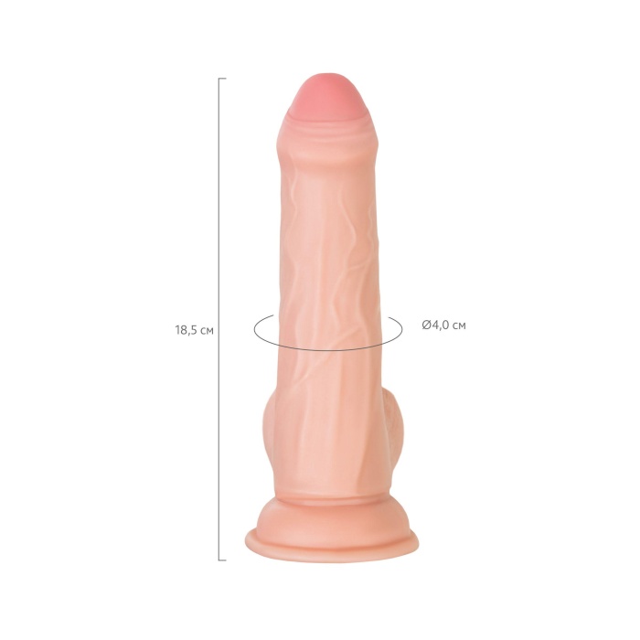 Kıkırdaklı Deri Katmanlı My Treasure  18.5 Cm Dildo