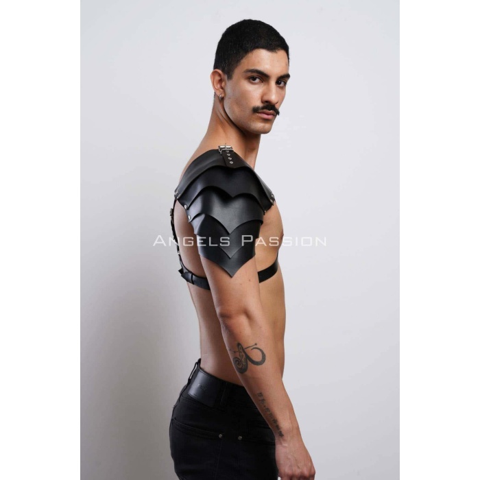 İki Omuz Detaylı Erkek Gladyatör Kostüm Harness