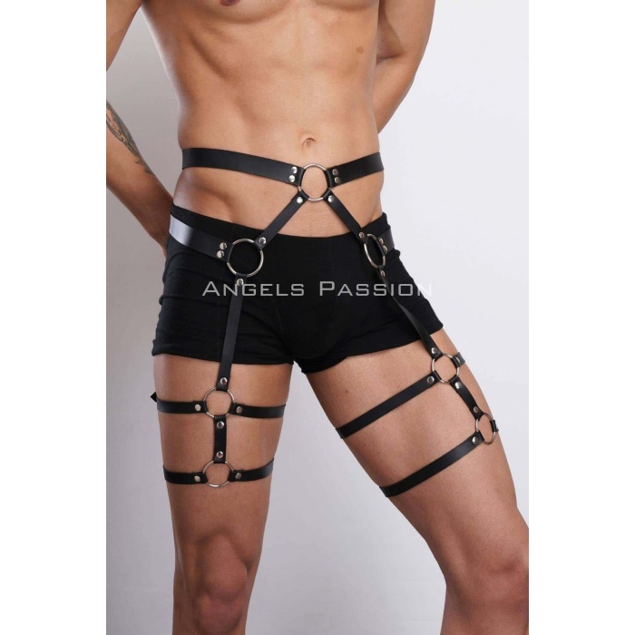 Jartiyer Erkek Fantezi Aksesuar Harness
