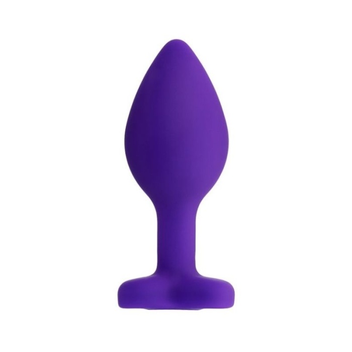 Diamond Heart Anal Plug Mor 7 cm 18 g