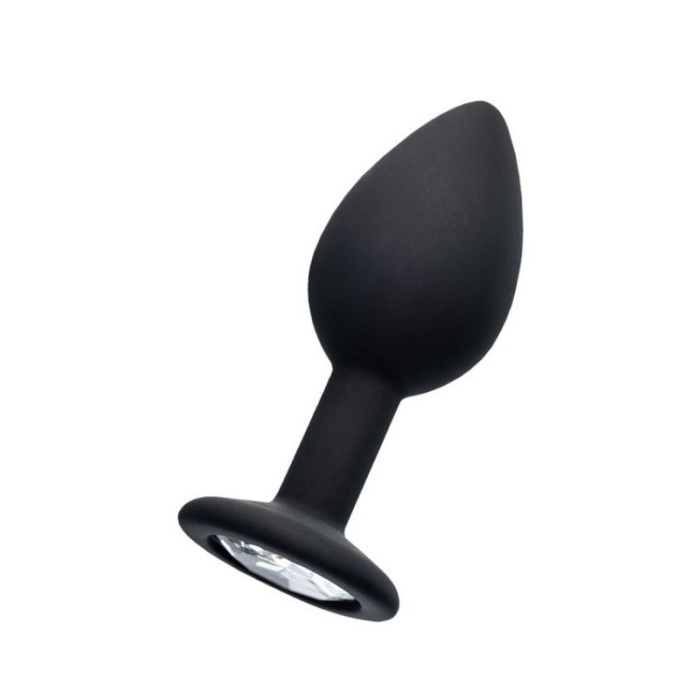 Censan POPO Norma Anal Plug silikon siyah 7,2 cm 25 gr