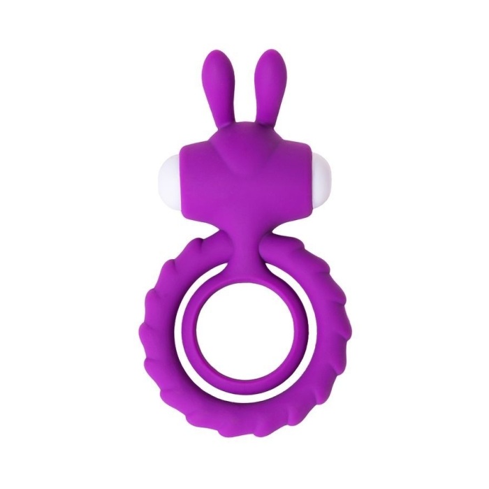 Jos Good Bunny Titreşimli Mor Penis Halkası