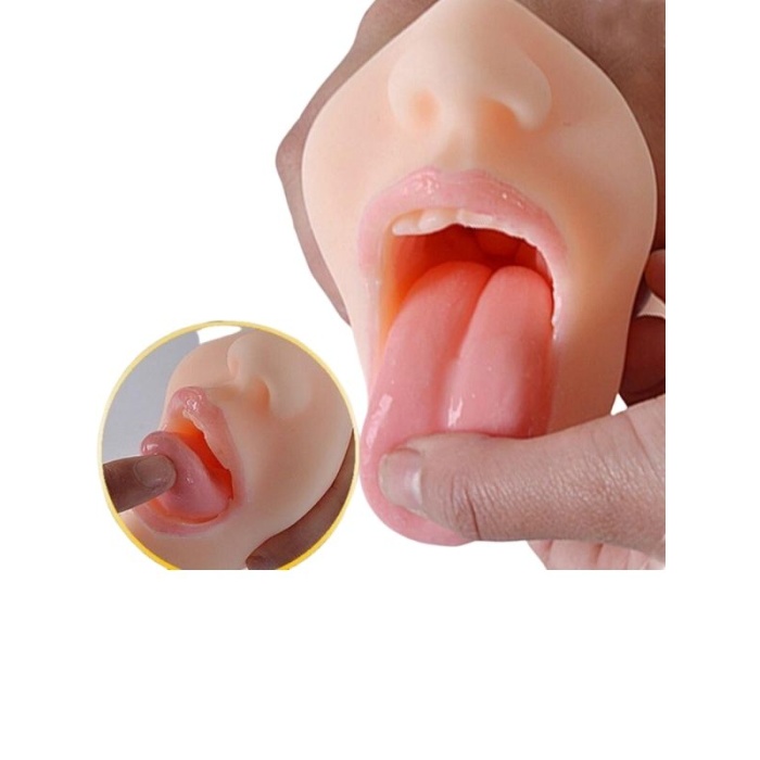 Sex Shop Oral ve Vajinal Çift Girişli Masturbatör