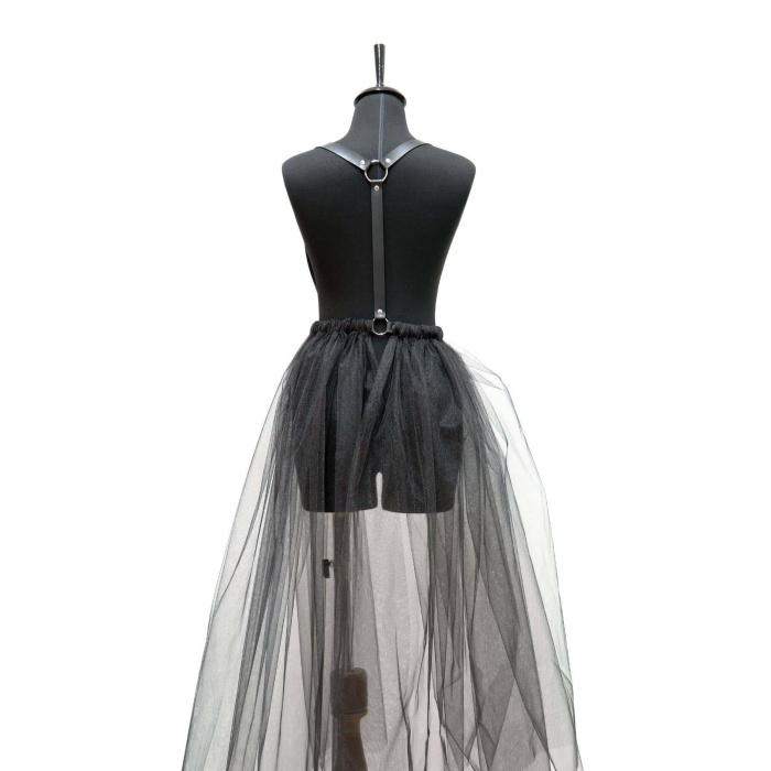 Uzun Tülü Harness Etek