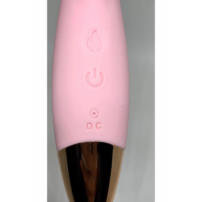 Isıtmalı Rabbit Vibratör Çift Uyarıcılı ve Şarjlı