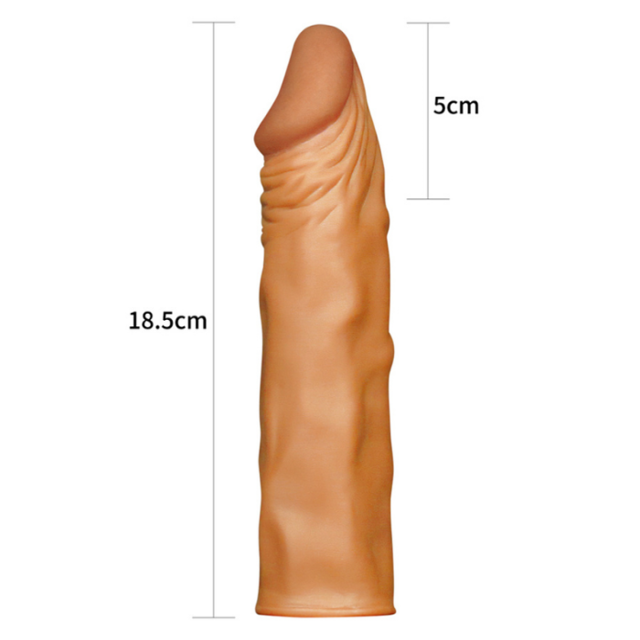 Censan Add 2 Pleasure X Tender Penis Sleeve Brown