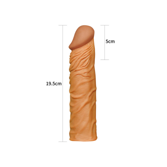 Censan Add 2 Pleasure X Tender Penis Sleeve Brown