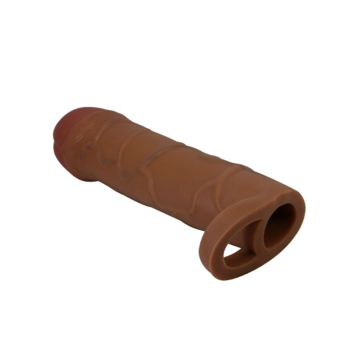 Censan Bunion Gerçek Hissiyatlı Uzatıcı Penis Kılıfı Brown