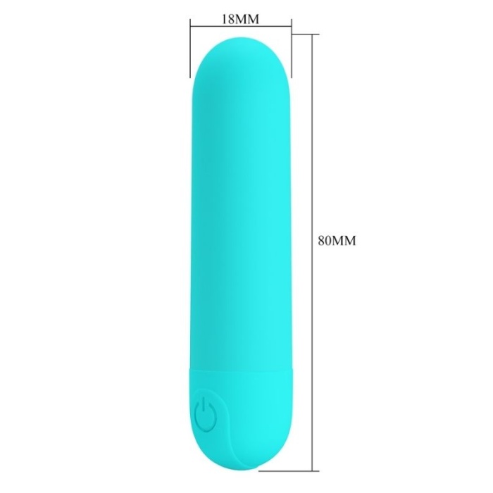 Censan Stefan Mini Massager Bullet Vibratör Mavi