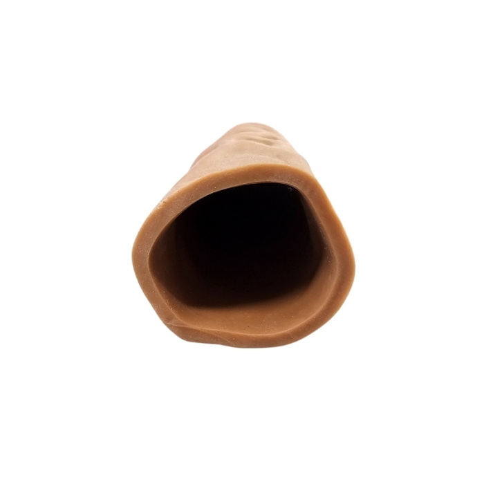 Gerçekçi Melez Penis Kılıfı Et Dokusunda 17 cm