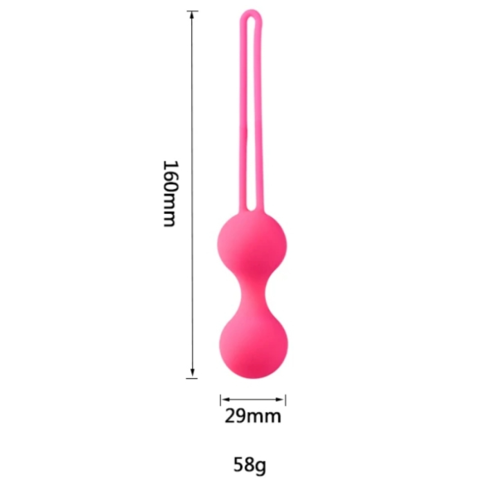 Even Bolas Silicona Kegel Egzersiz Vajinal Topları