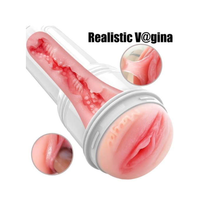 Censan FoxShow MEIPER M310 Erkek Mastürbatör Kupası – TPE + ABS | Tıbbi Silikon | Su Geçirmez | 600g