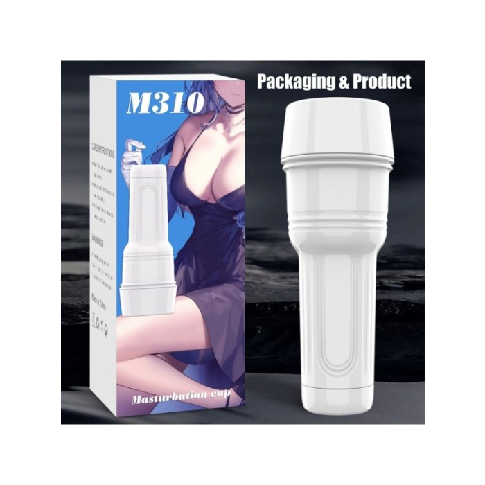 Censan FoxShow MEIPER M310 Erkek Mastürbatör Kupası – TPE + ABS | Tıbbi Silikon | Su Geçirmez | 600g