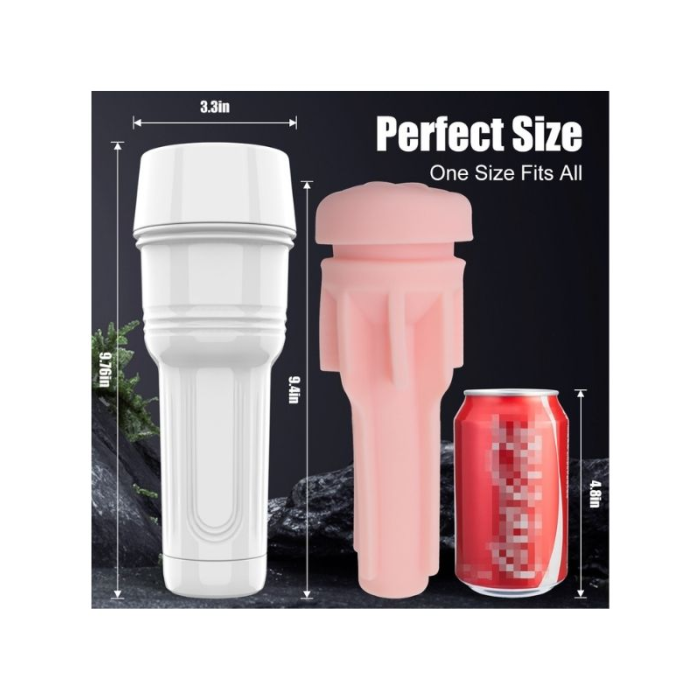 Censan FoxShow MEIPER M310 Erkek Mastürbatör Kupası – TPE + ABS | Tıbbi Silikon | Su Geçirmez | 600g