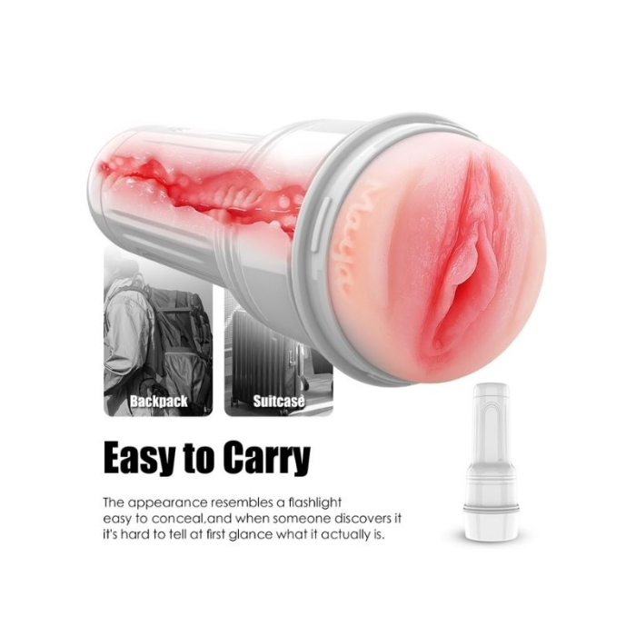 Censan FoxShow MEIPER M310 Erkek Mastürbatör Kupası – TPE + ABS | Tıbbi Silikon | Su Geçirmez | 600g