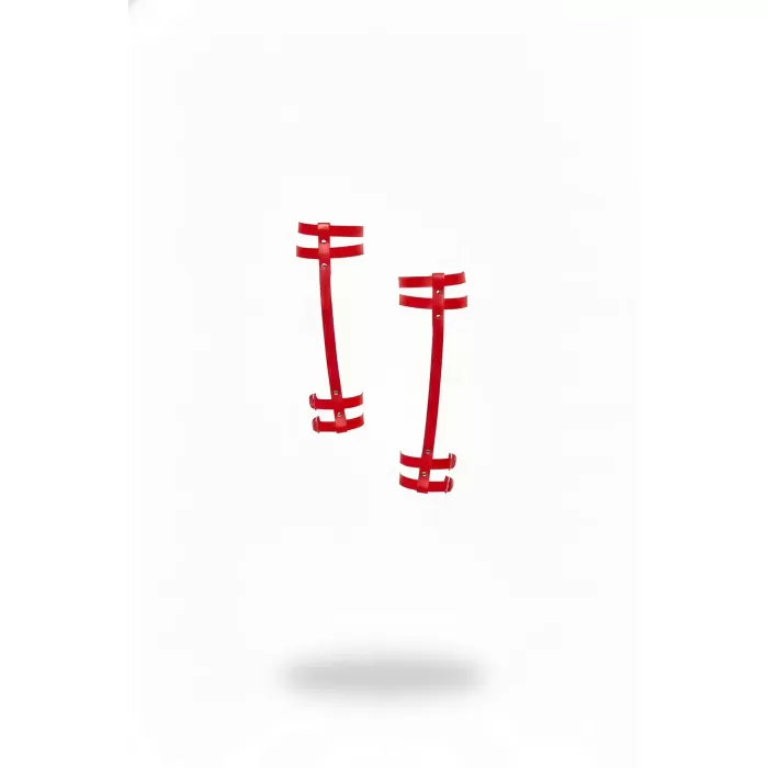 Kırmızı Jartiyer Harness Deri Ayarlanabilir Bacak Aksesuarı - APFT593