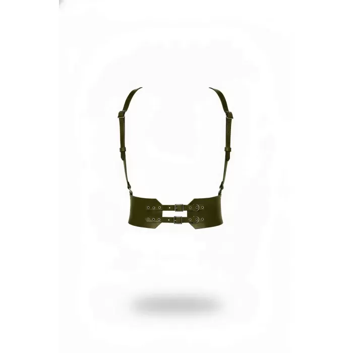 Haki Kadın Kemer Kalın Korse Omuz Aksesuarı - APFT853