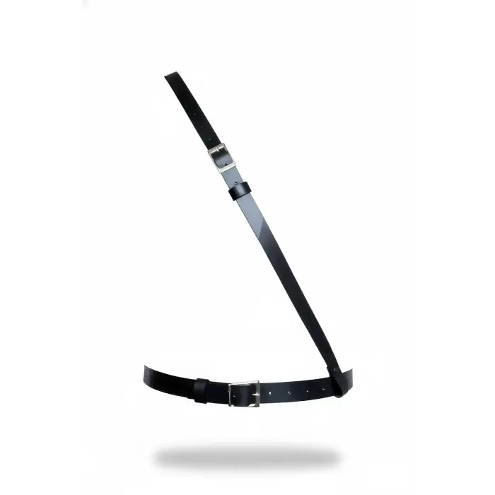 Siyah Kadın Kemer Omuz Detaylı Ayarlanabilir Vücut Aksesuarı - APFT917