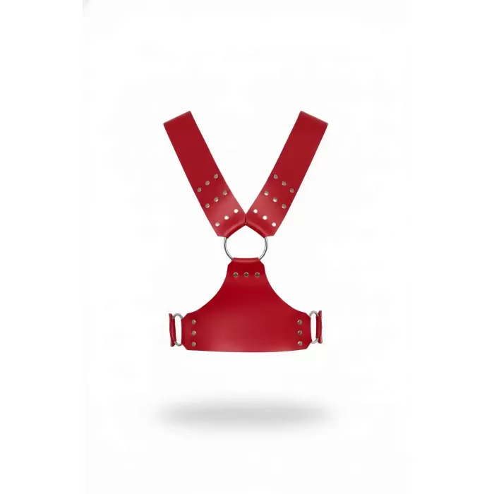 Kırmızı Kadın Kemer Suni Deri Zımbalı Bel Aksesuarı - APFT936