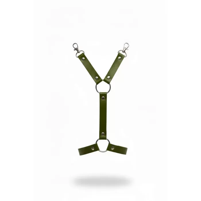 Haki Jartiyer Harness Klipsli Ayarlanabilir Bacak Aksesuarı - APFT962