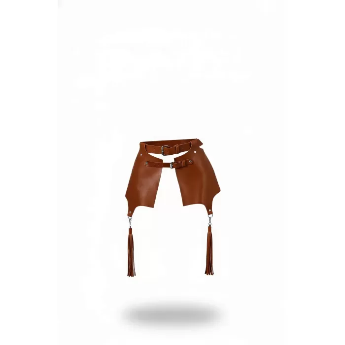 Taba Kadın Kemer Püskül Detaylı Geniş Bel Aksesuarı - APFT985