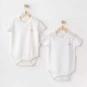 Short Sleeve 2li Basic Body Ekru