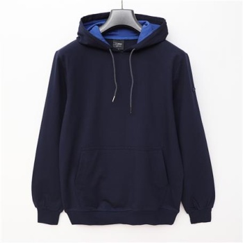 Erkek Uzun Kol Kapüşonlu Sweatshirt - SWT-220 - Lacivert
