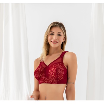 Toparlayıcı Minimizer Sütyen Bordo (Hediye Çantam11820)