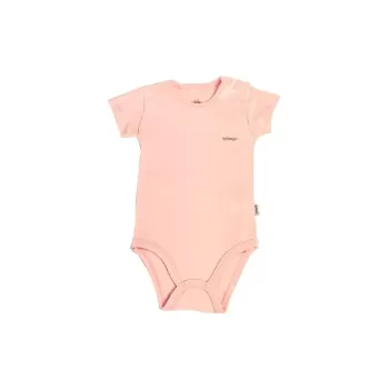 Basic Kısa Kol Body Pembe