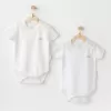 Short Sleeve 2li Basic Body Ekru
