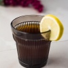 Akrilik Füme Tekli Kısa Bardak & Su Meşrubat Kahve Yanı Bardağı 300 ml ( Cam Değildir )