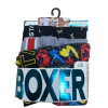 Star 105 Desenli Jakar Erkek  3lü Kemer Boxer