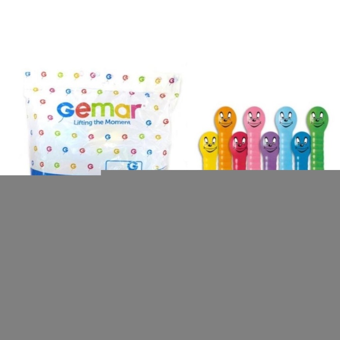 HediyeCantam AS-1 Gemar Spiral Balon 100 Adet -Dinamik Oyuncak